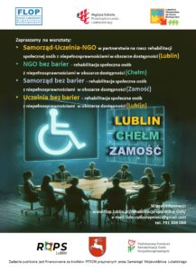 Plakat informacyjny promujący wydarzenie