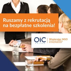 Plakat promujący przedsięwzięcie projektu