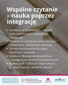 Plakat informacyjny promujący wydarzenie