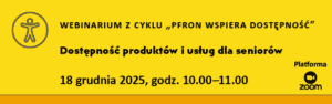 Baner informacyjny promujący wydarzenie