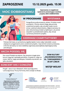 Plakat informacyjny promujący wydarzenie