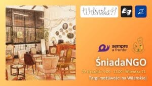 Baner informacyjny promujący wydarzenie