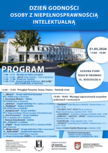 Plakat informacyjny promujący wydarzenie