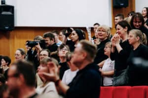 Publiczność podczas 36. Spotkań Artystów Nieprzetartego Szlaku; fot. Konrad Drobek