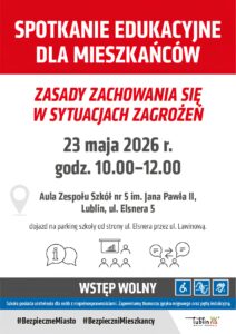Plakat informacyjny promujący wydarzenie