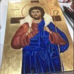 Ikona autorstwa Katarzyny Wysokińskiej "Dobry Pasterz"
