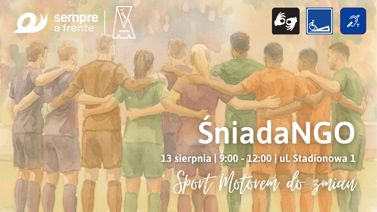 ŚniadaNGO: Sport Motorem do zmian [13 sierpnia 2026]