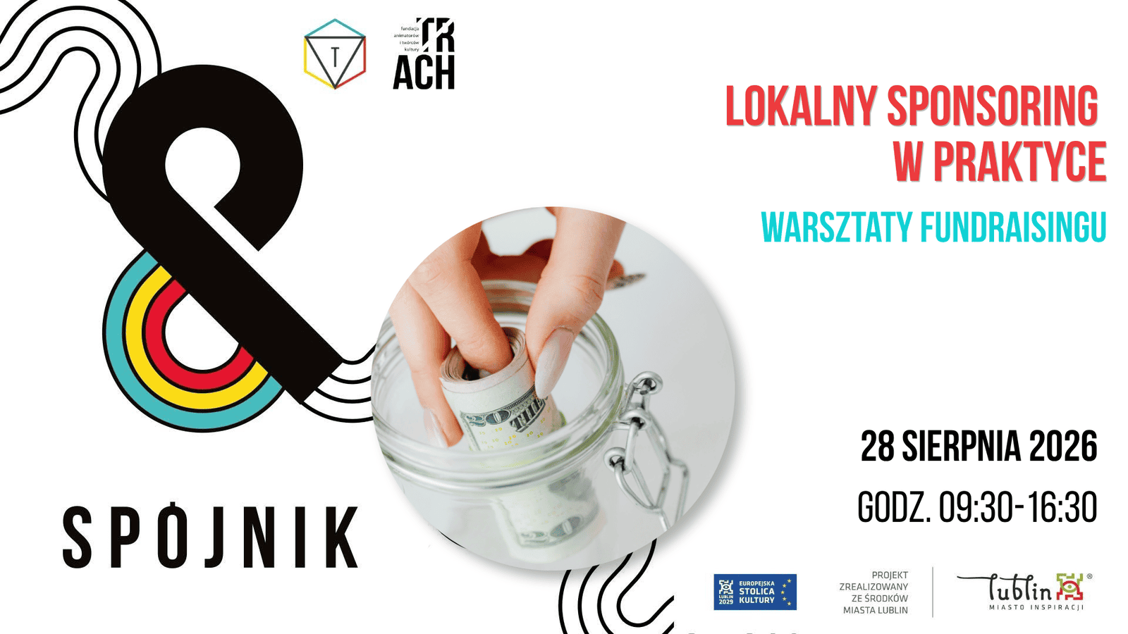 Bezpłatne warsztaty fundraisingu w Spójniku [28 sierpnia]