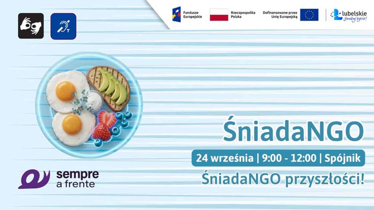 ŚniadaNGO Przyszłości – Otwarcie nowego sezonu spotkań pozarządowych w Lublinie
