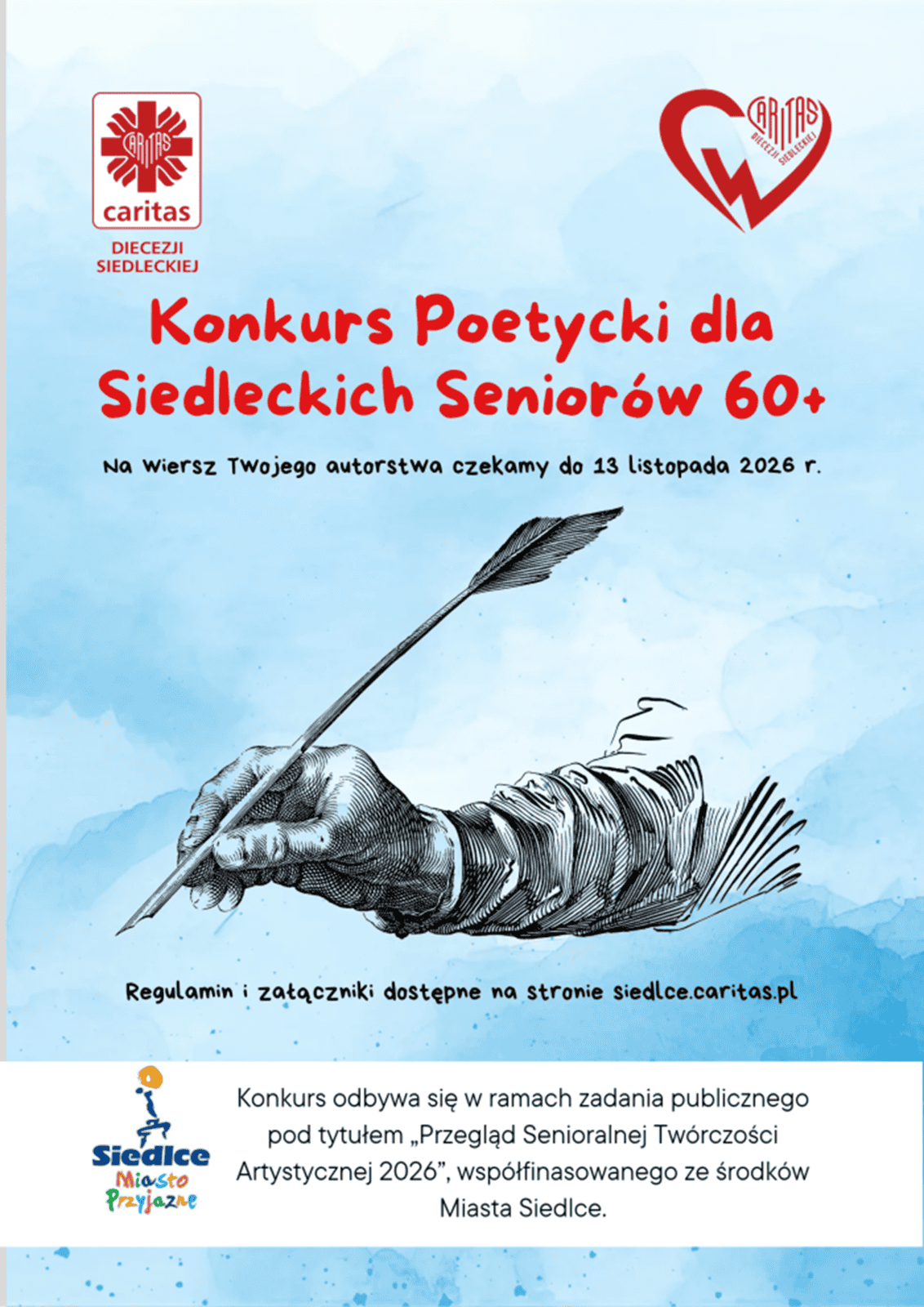 Konkurs poetycki dla siedleckich seniorów 60+