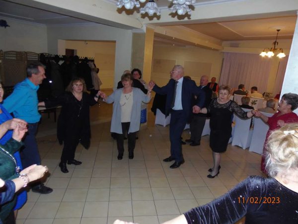 Zabawa karnawałowa Członków Stowarzyszenia "Otwarty Krąg" z Kurowa